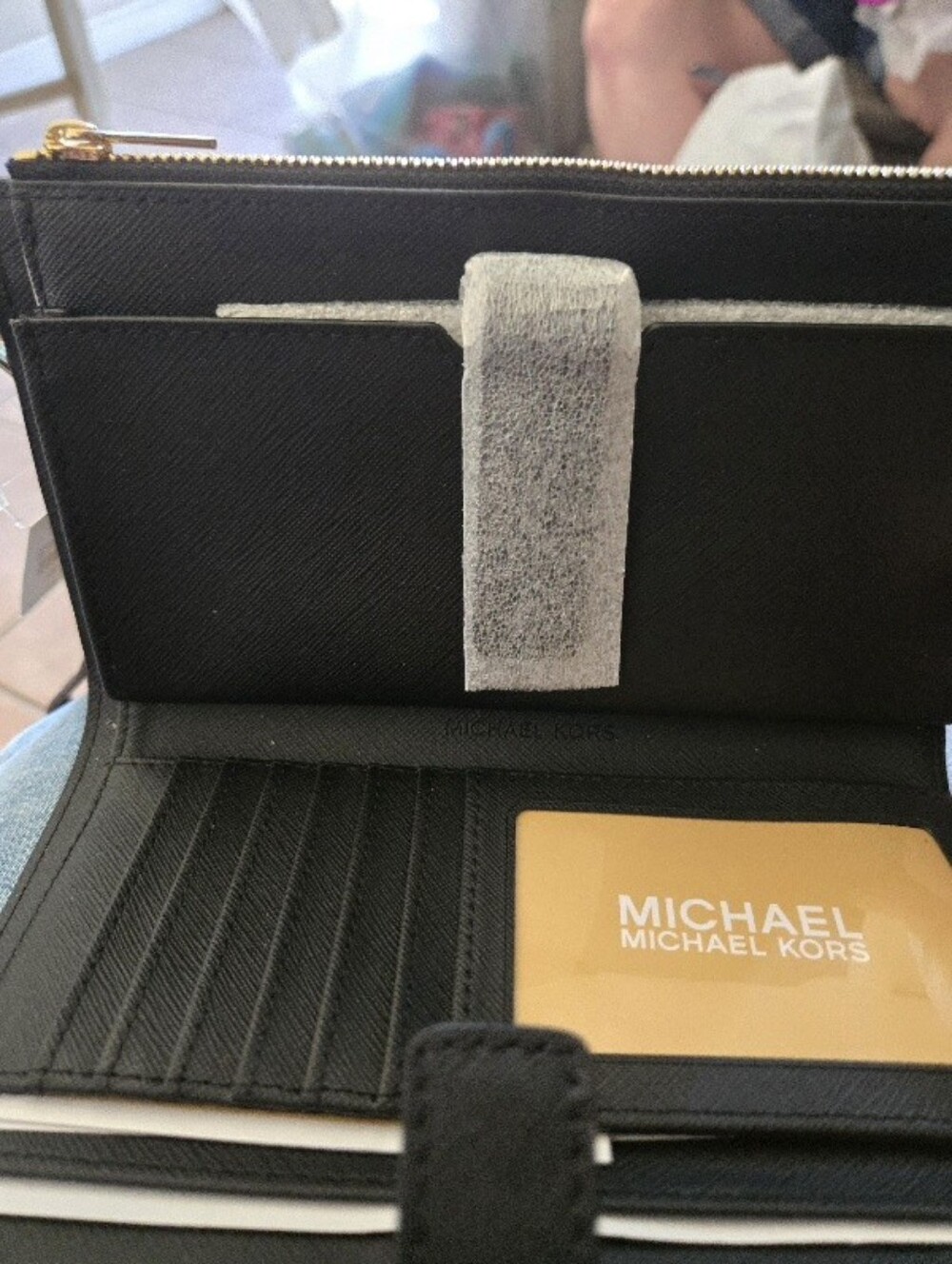 MICHAEL Michael Kors Womens Zip Wallet